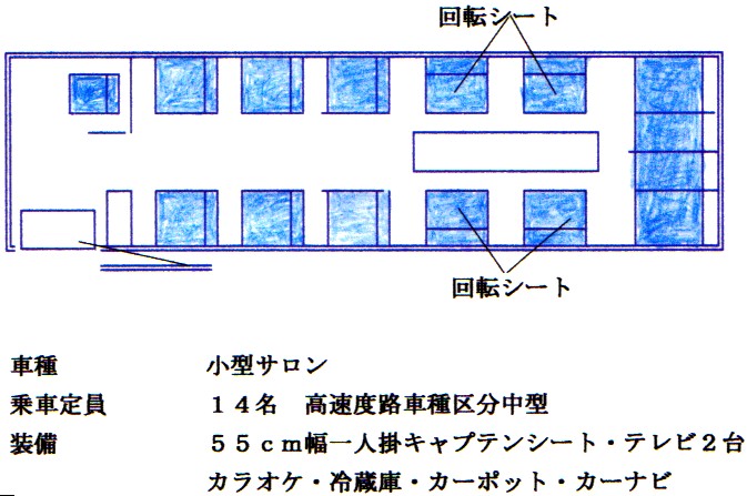 14人乗りバス