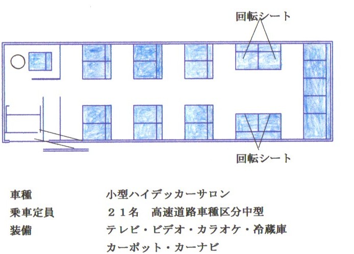 21人乗りバス