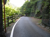 昇仙峡　渓谷道路入口