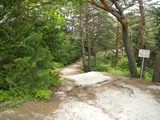 昇仙峡　弥三郎岳登山道