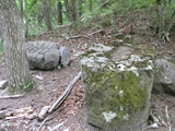 昇仙峡　羅漢寺山石碑