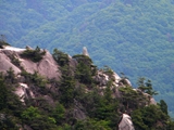 昇仙峡　ローソク岩